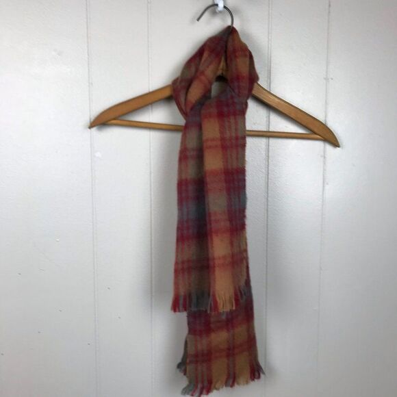 Vintage Paris Accessories, Inc. Soft Plaid Scarf Cozy Fall Winter Scarf - Picture 4 of 10